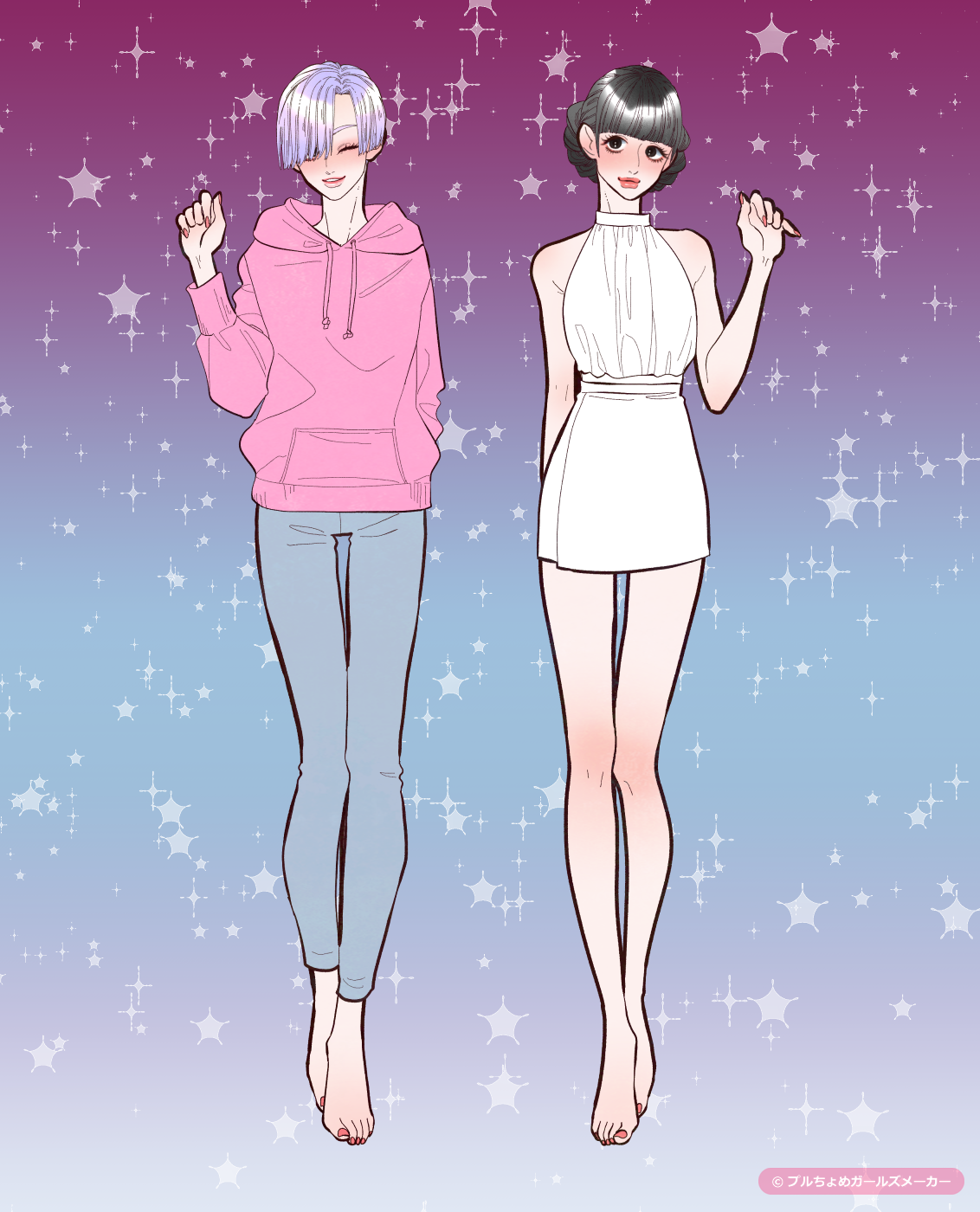 ガールズメーカーで作られた女の子2