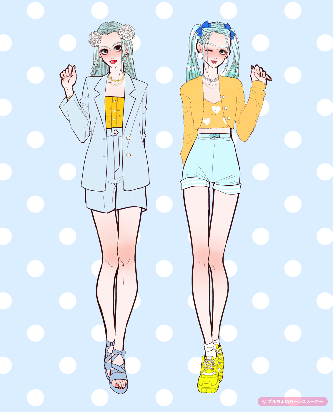 ガールズメーカーで作られた女の子7