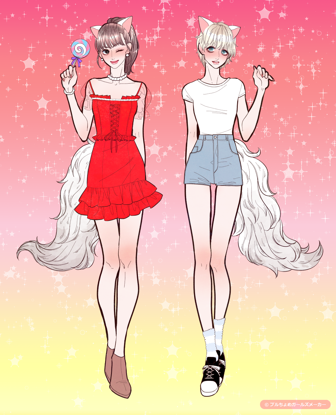ガールズメーカーで作られた女の子3
