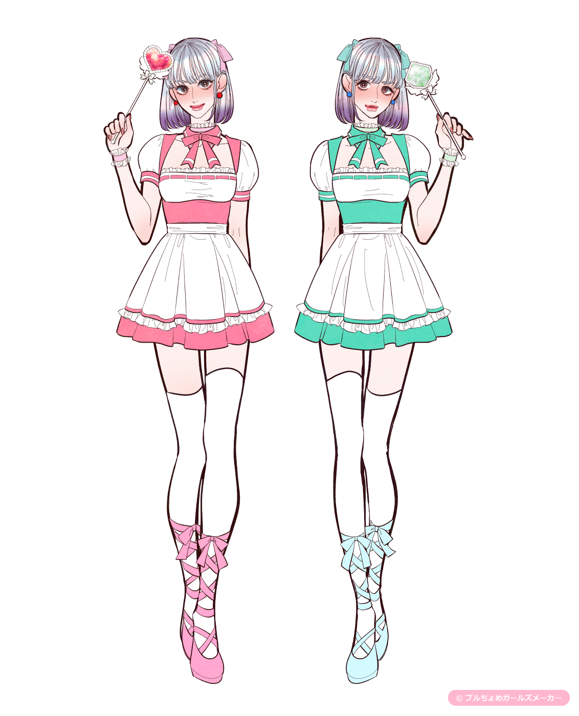 ガールズメーカーで作られた女の子2