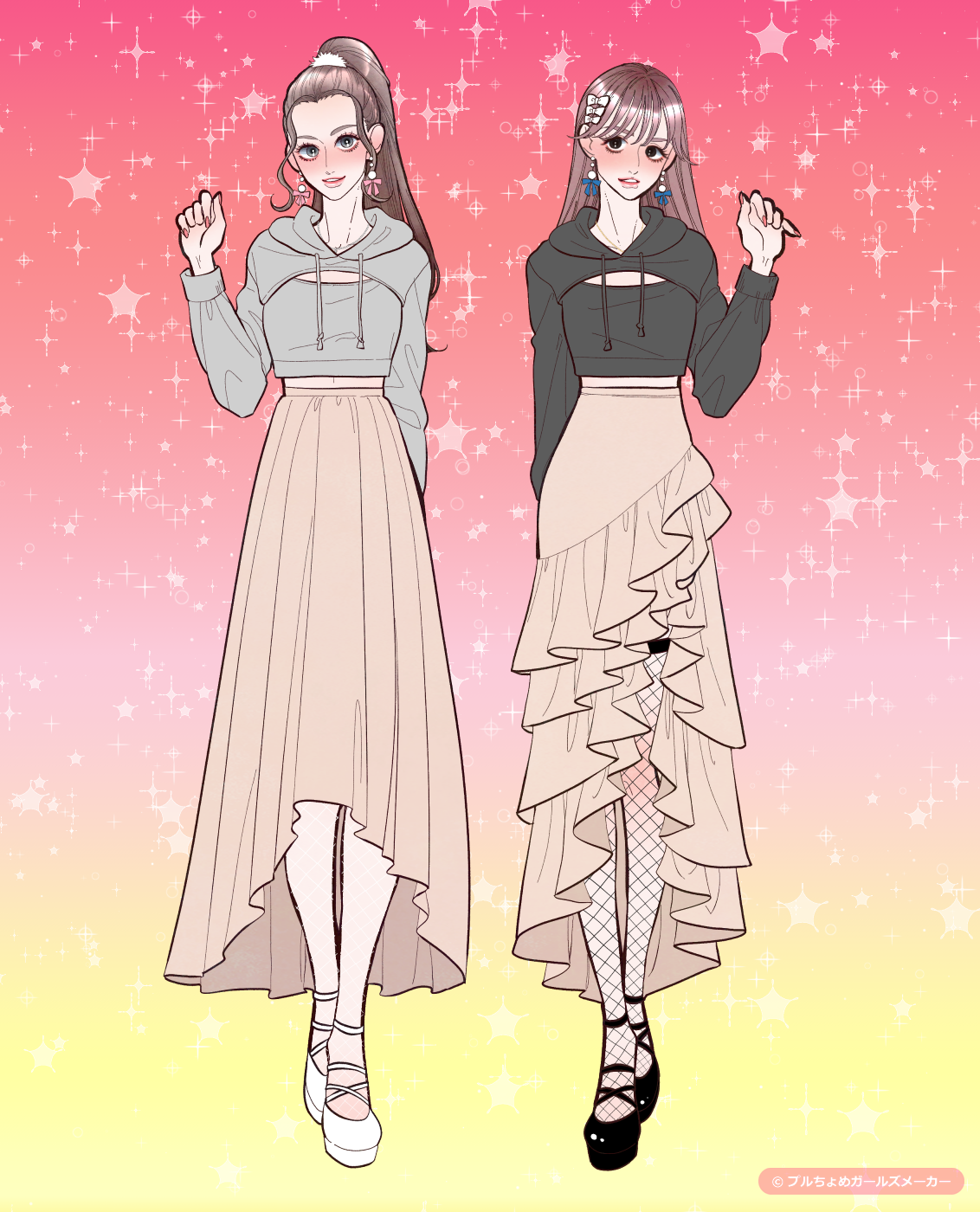 ガールズメーカーで作られた女の子5