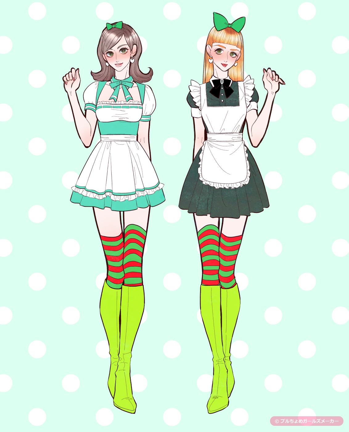 ガールズメーカーで作られた女の子5