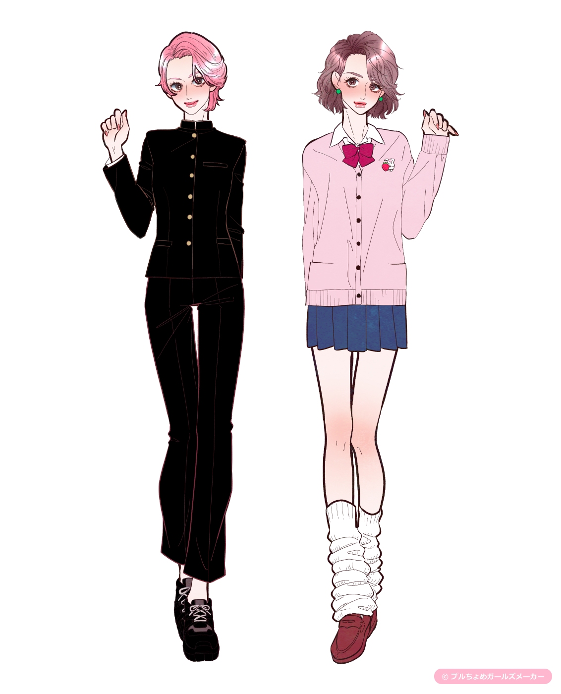 ガールズメーカーで作られた女の子5
