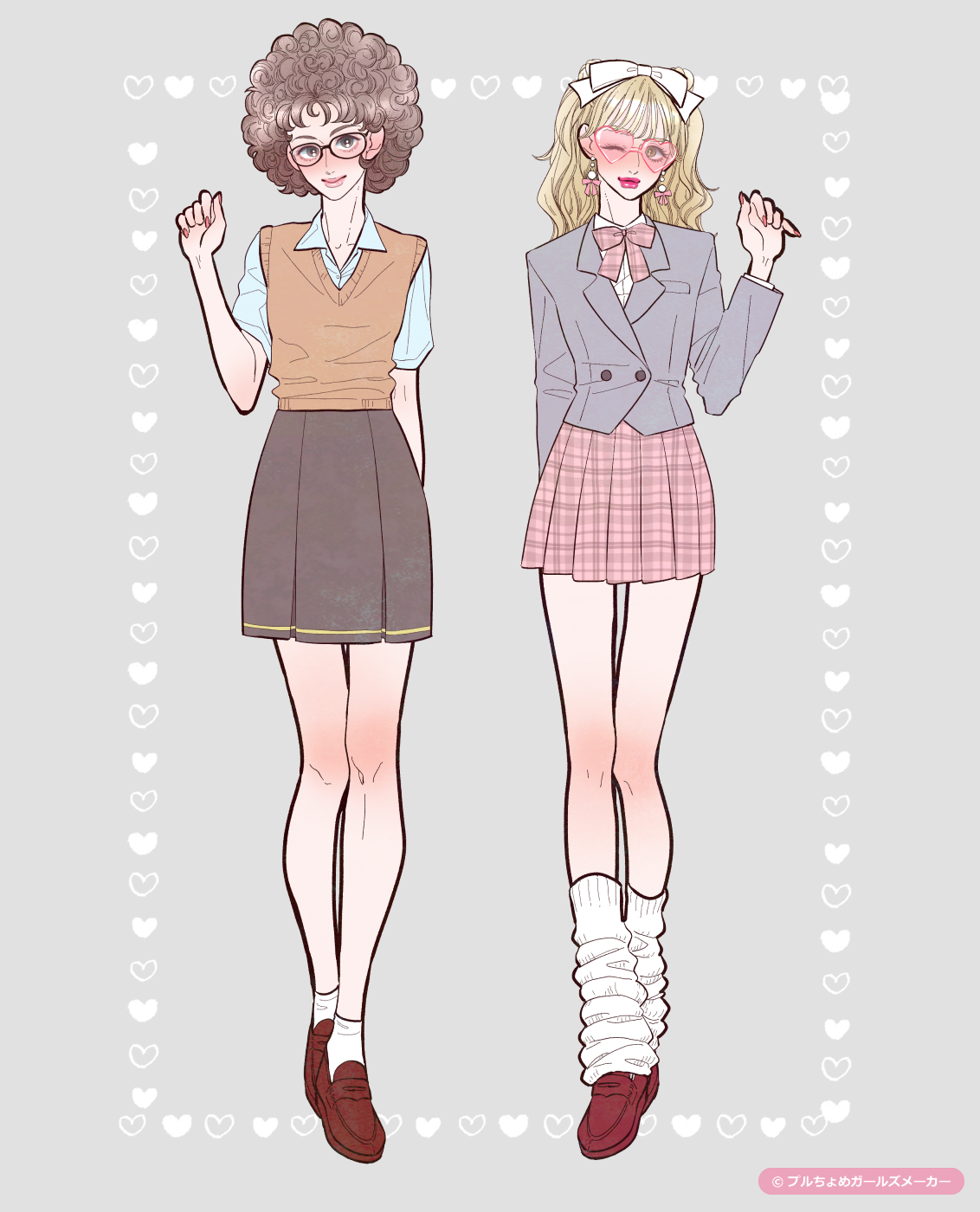 ガールズメーカーで作られた女の子1