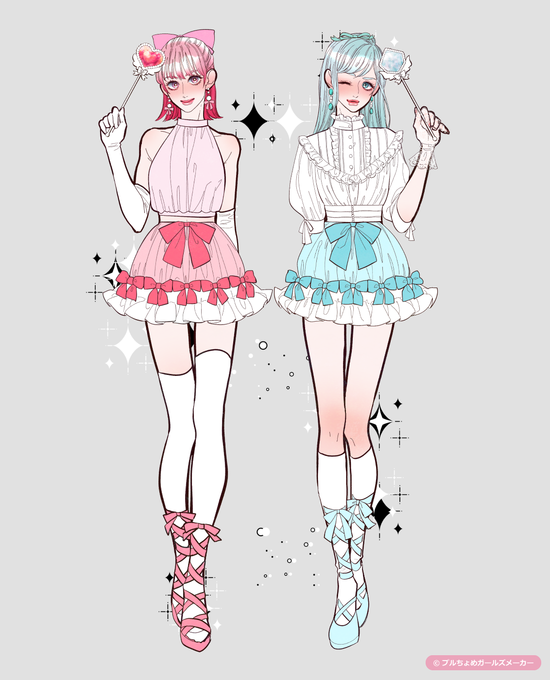ガールズメーカーで作られた女の子10