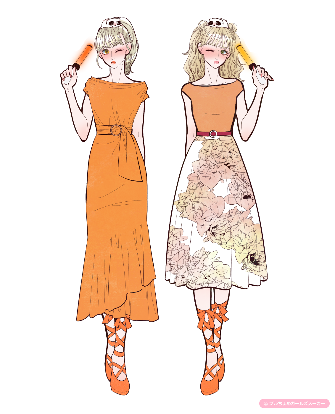 ガールズメーカーで作られた女の子5