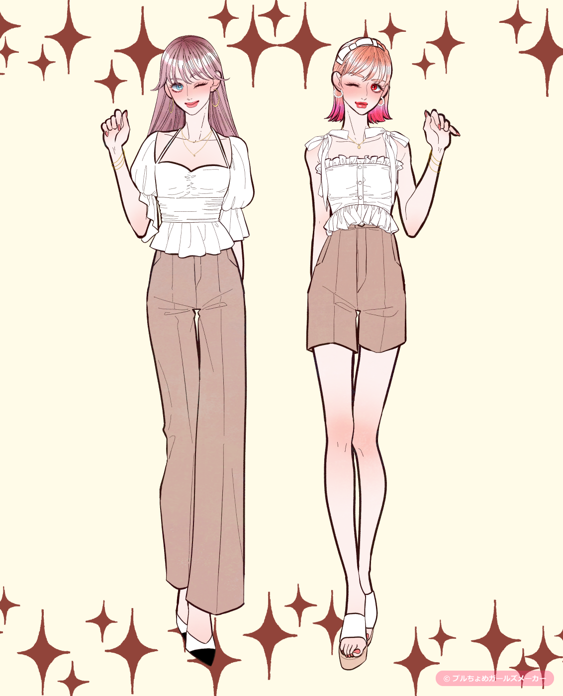 ガールズメーカーで作られた女の子4