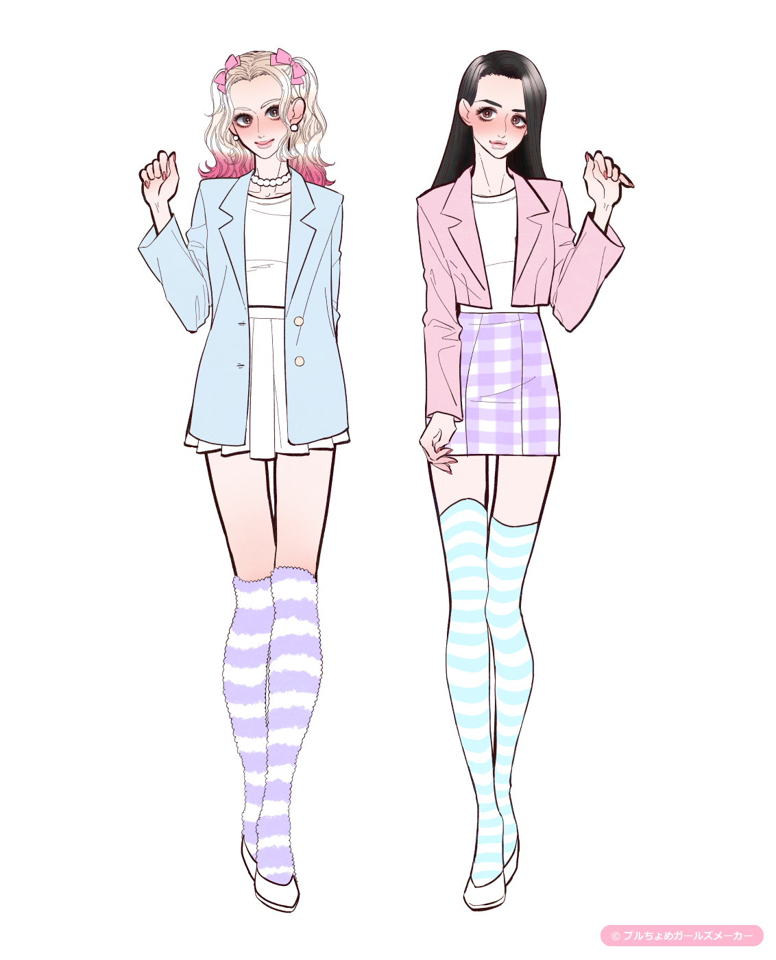 ガールズメーカーで作られた女の子1