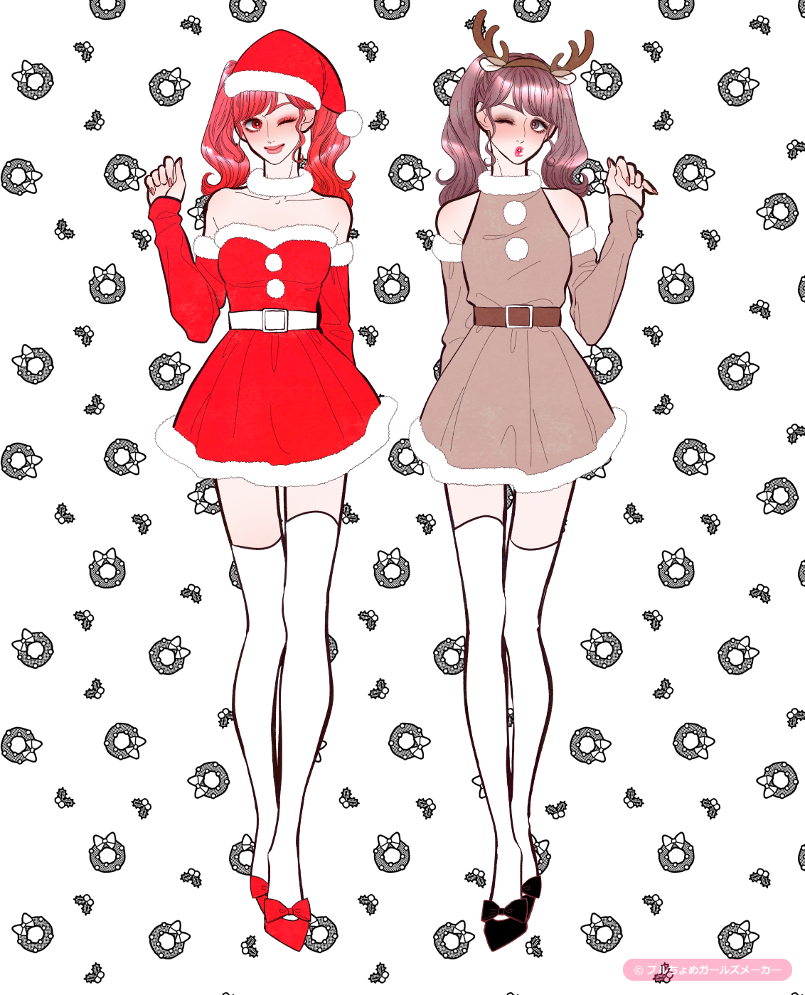 ガールズメーカーで作られた女の子16