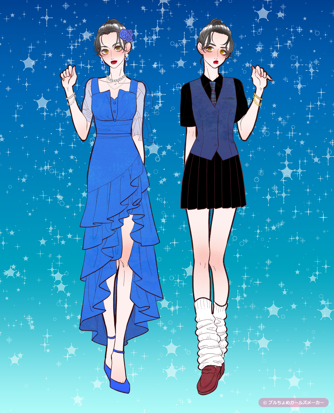 ガールズメーカーで作られた女の子2