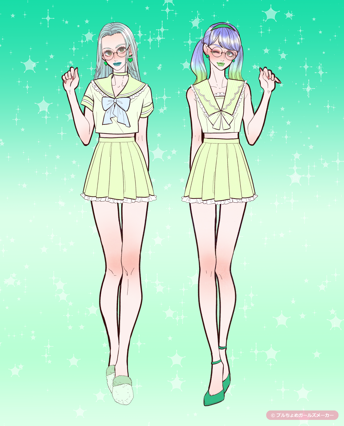 ガールズメーカーで作られた女の子2