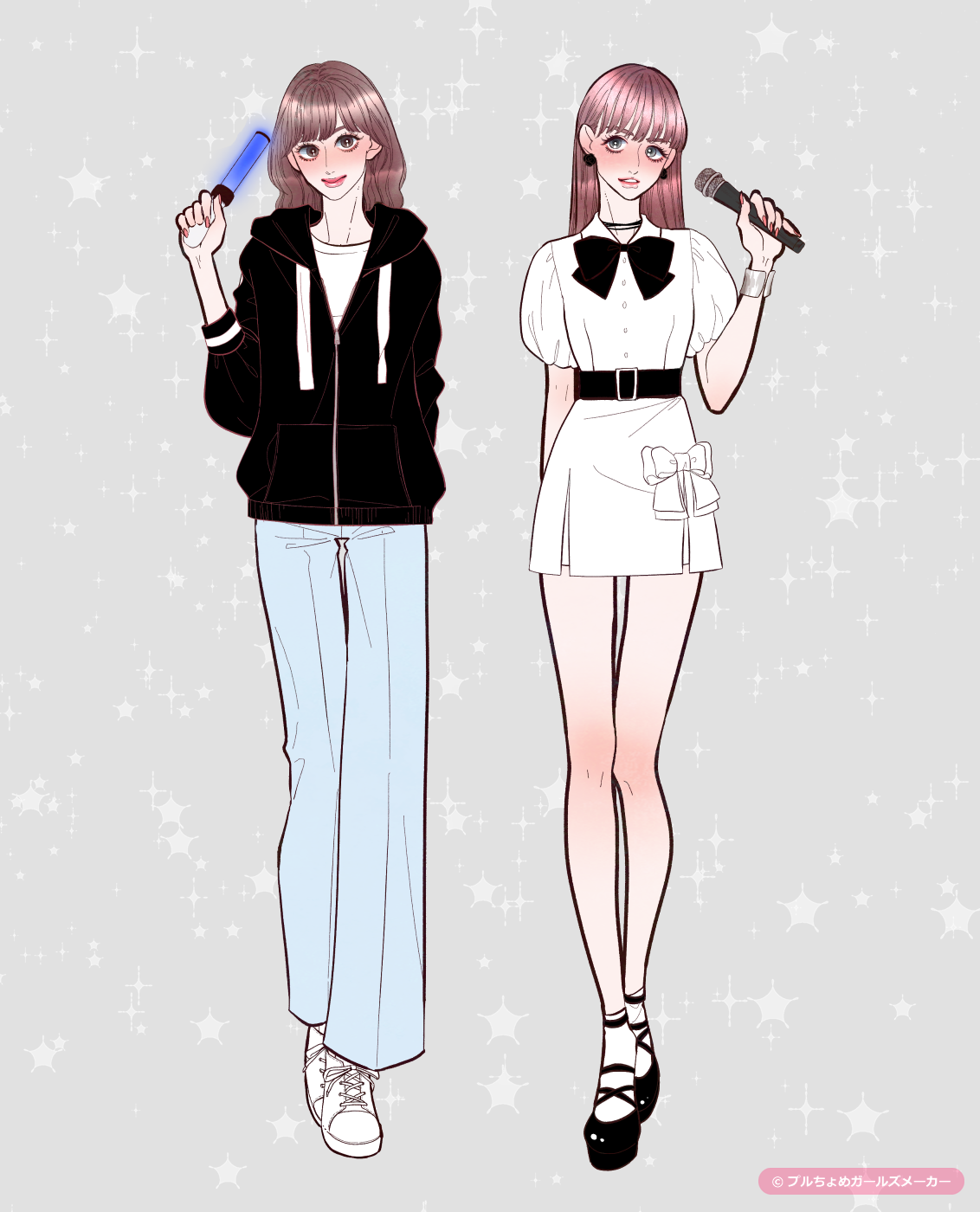 ガールズメーカーで作られた女の子3