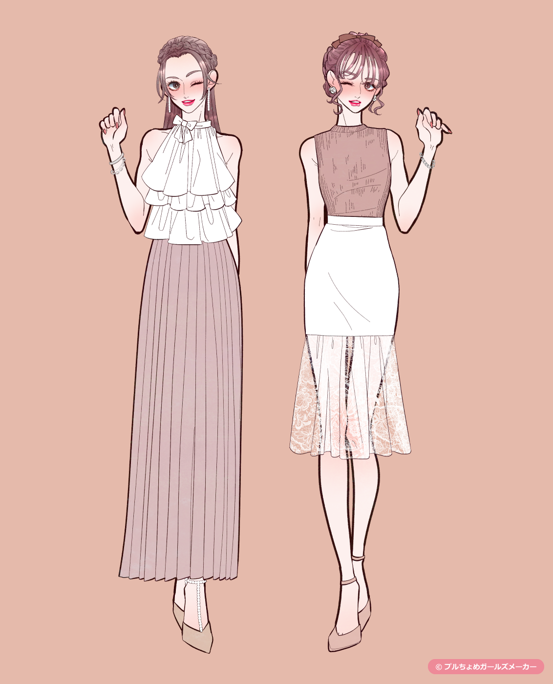 ガールズメーカーで作られた女の子3