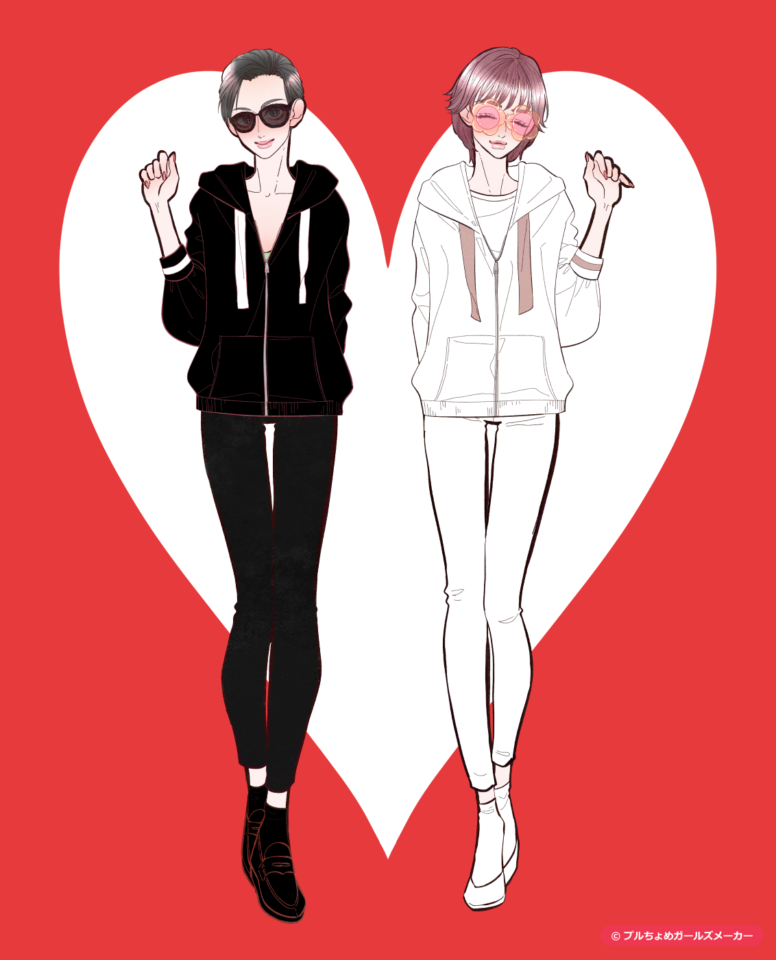 ガールズメーカーで作られた女の子2