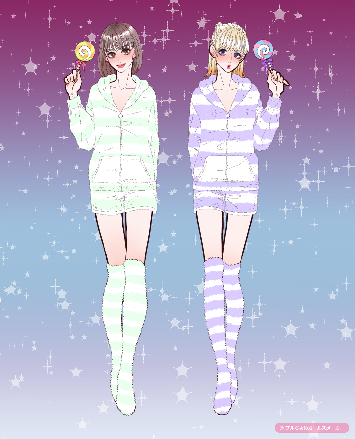 ガールズメーカーで作られた女の子4