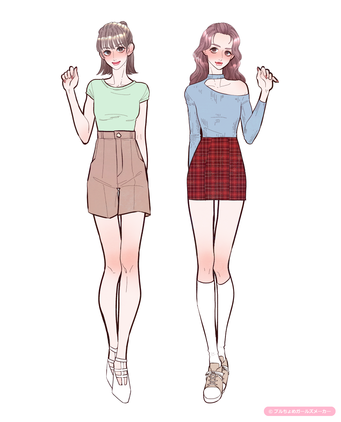 ガールズメーカーで作られた女の子2