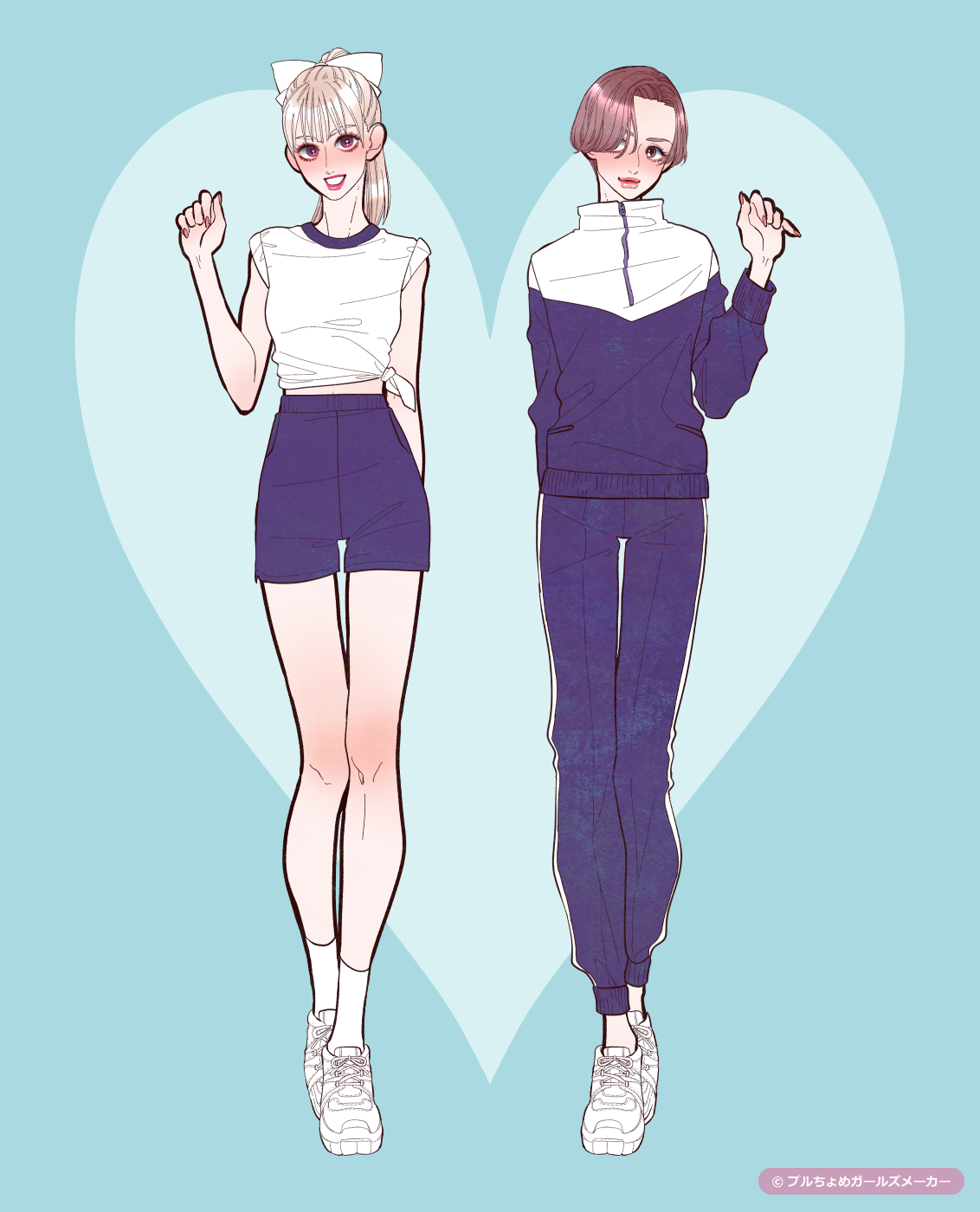 ガールズメーカーで作られた女の子2