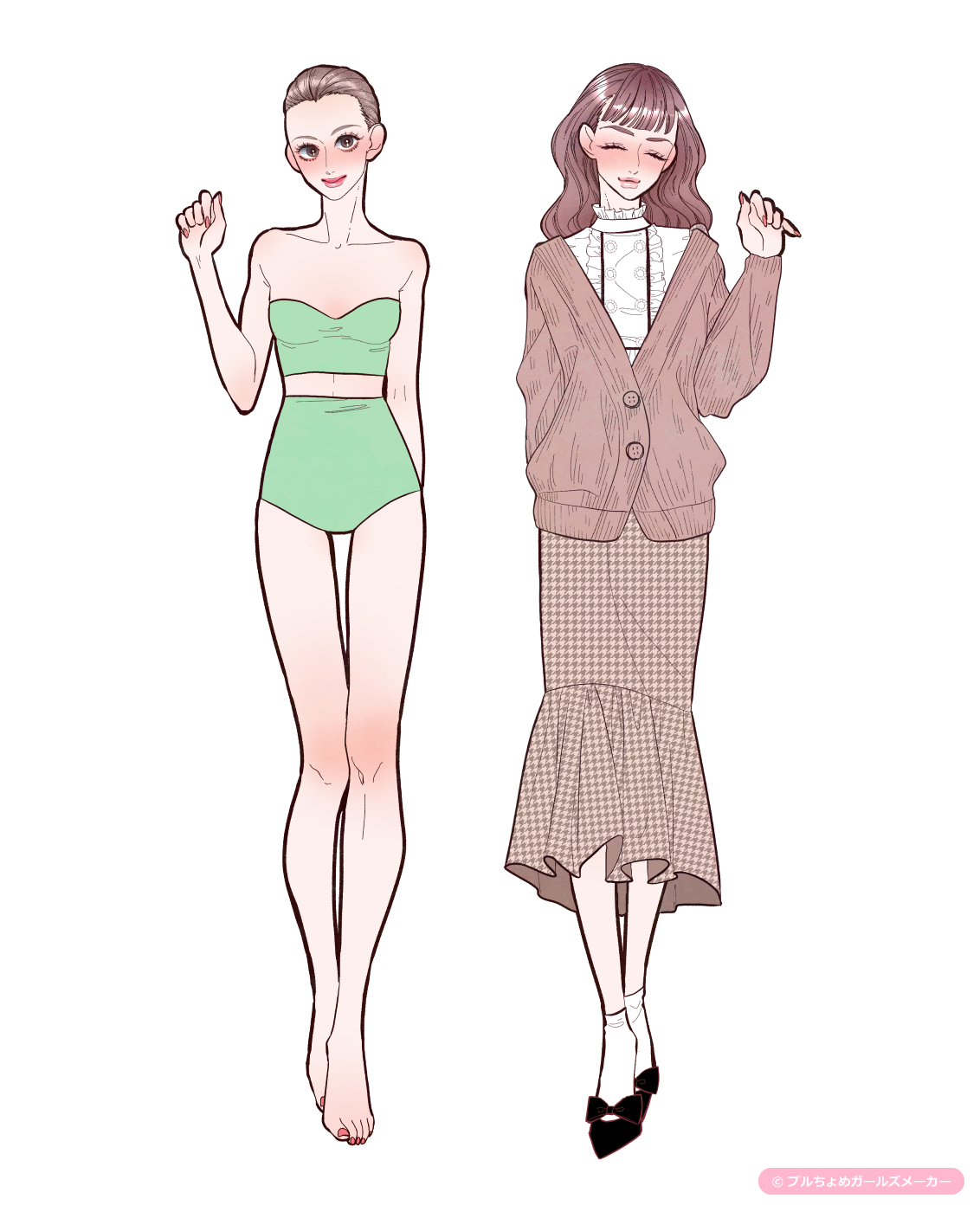 ガールズメーカーで作られた女の子7