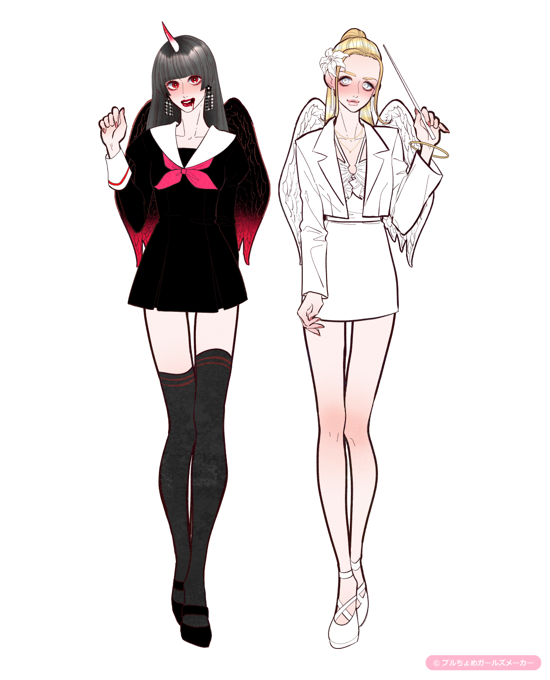 ガールズメーカーで作られた女の子4