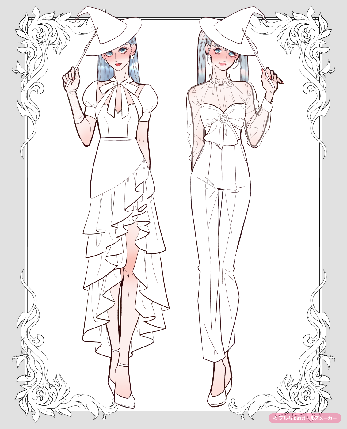 ガールズメーカーで作られた女の子2