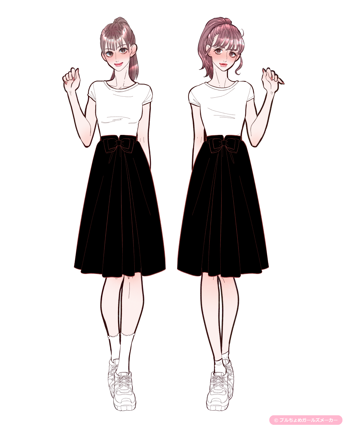 ガールズメーカーで作られた女の子2