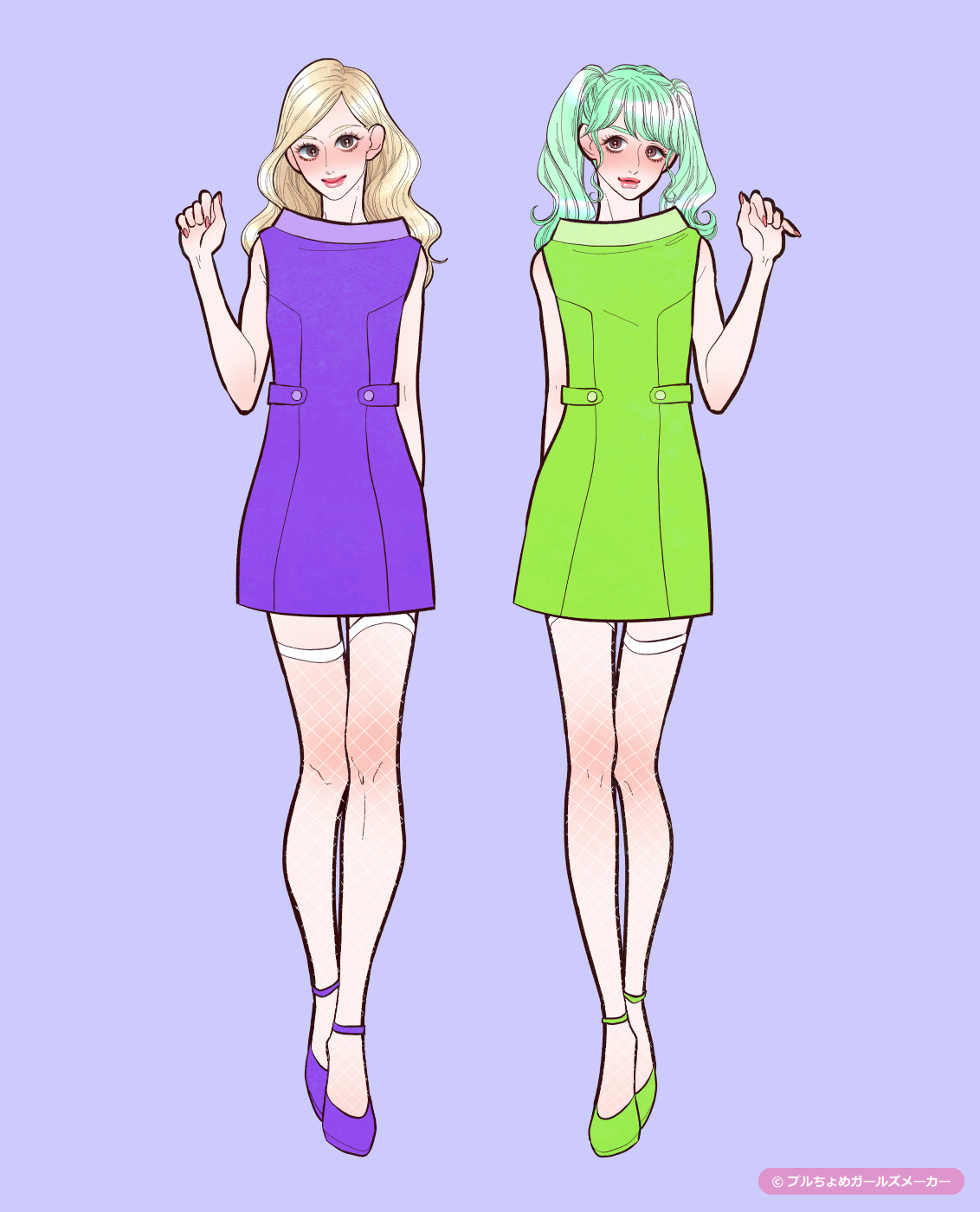 ガールズメーカーで作られた女の子5