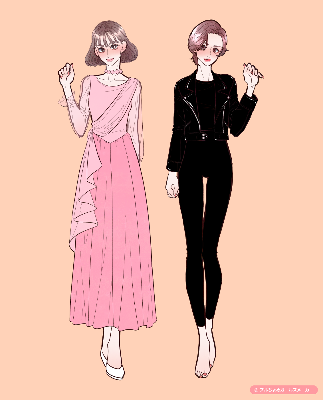 ガールズメーカーで作られた女の子6