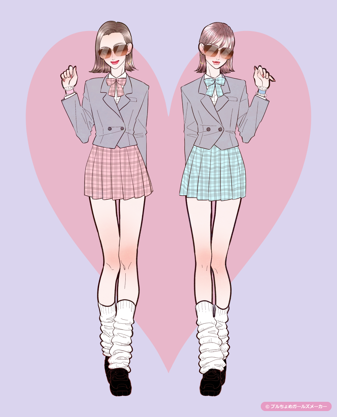 ガールズメーカーで作られた女の子1