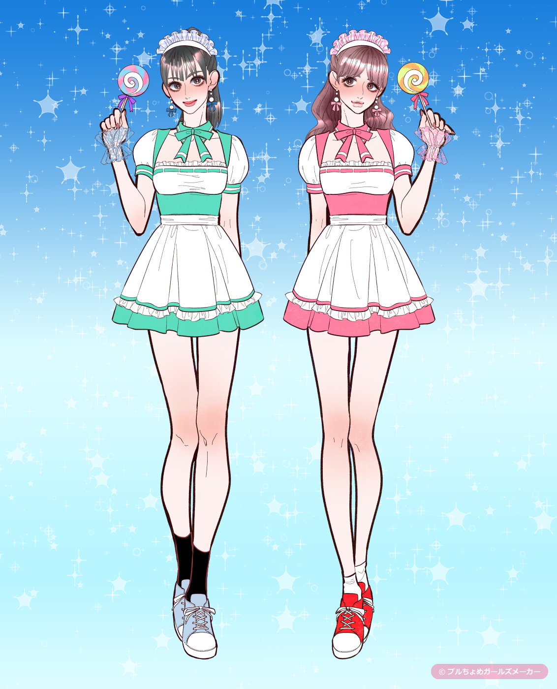 ガールズメーカーで作られた女の子6