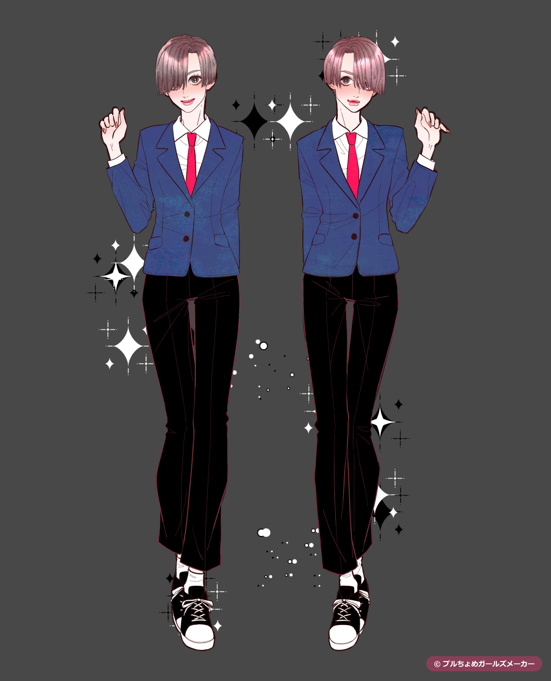 ガールズメーカーで作られた女の子4