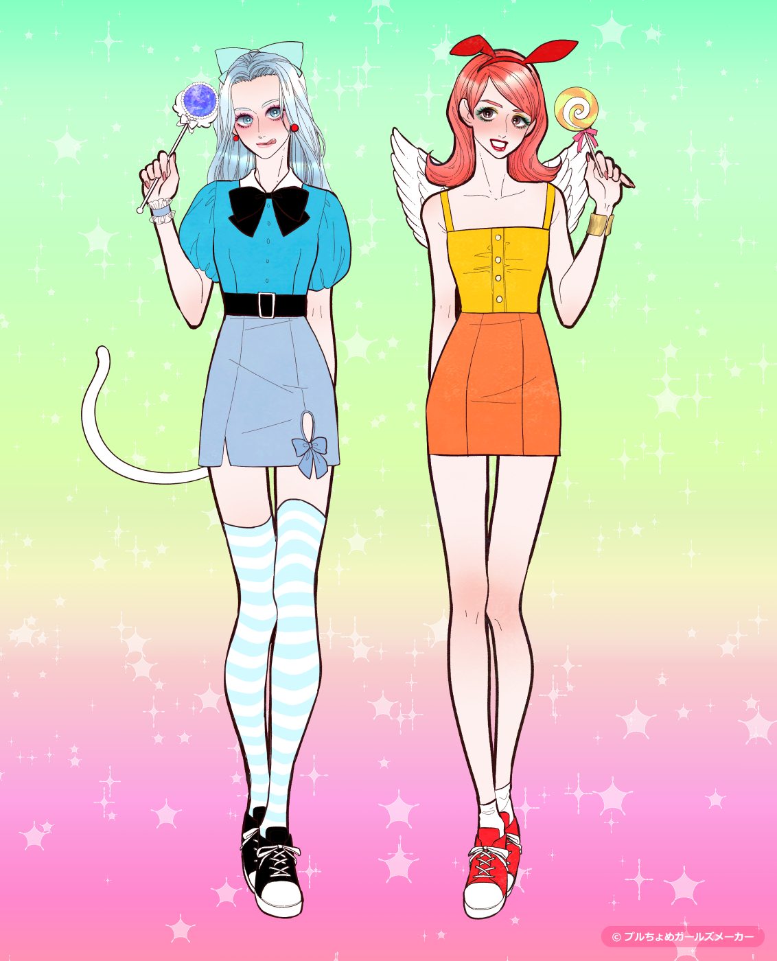 ガールズメーカーで作られた女の子4