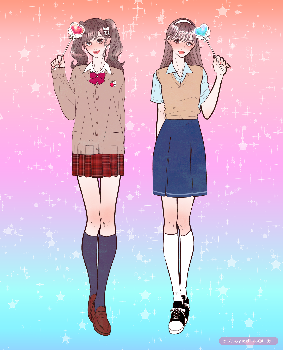 ガールズメーカーで作られた女の子2