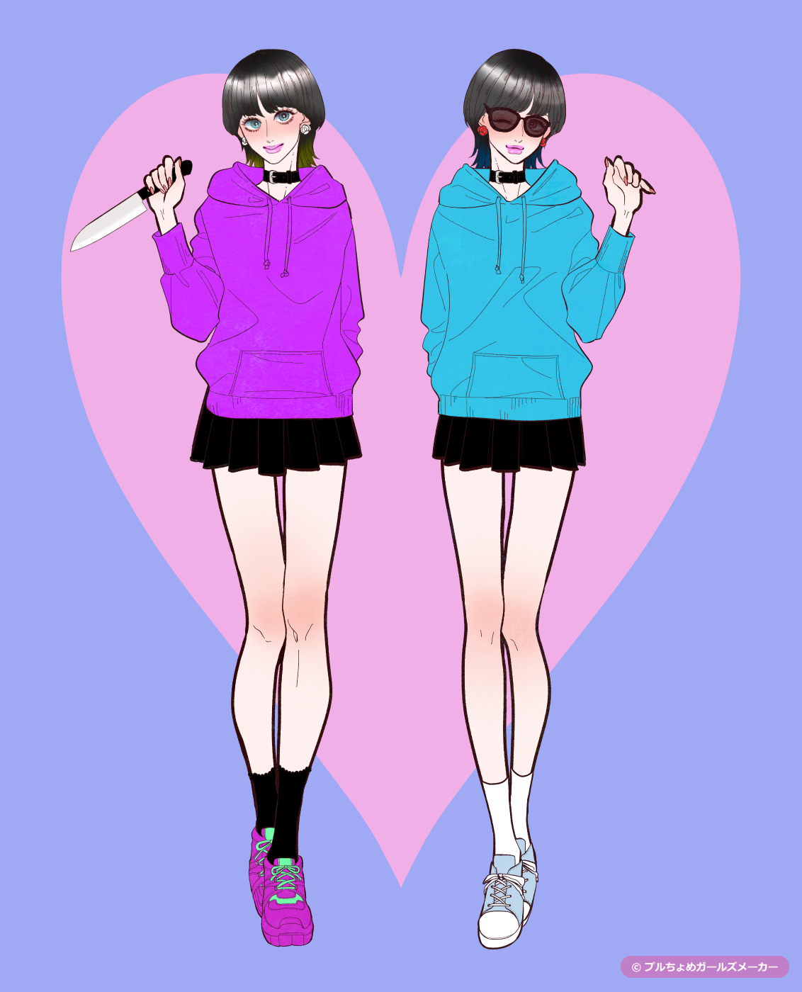 ガールズメーカーで作られた女の子2