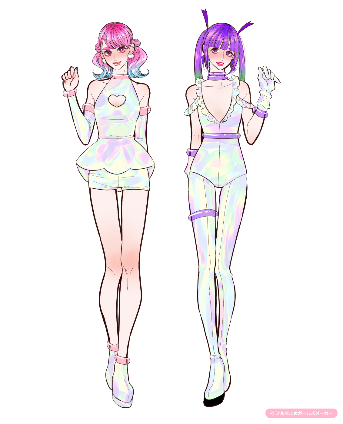 ガールズメーカーで作られた女の子1