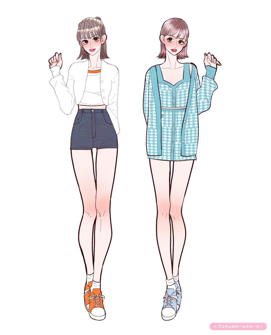 ガールズメーカーで作られた女の子3