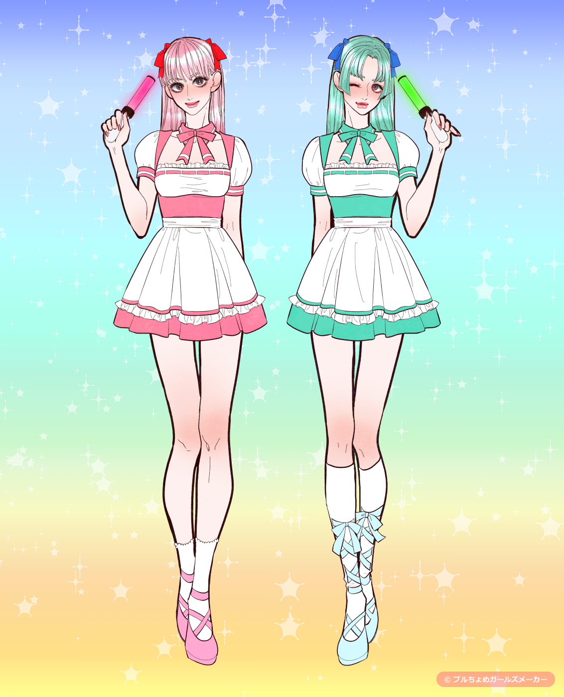 ガールズメーカーで作られた女の子6