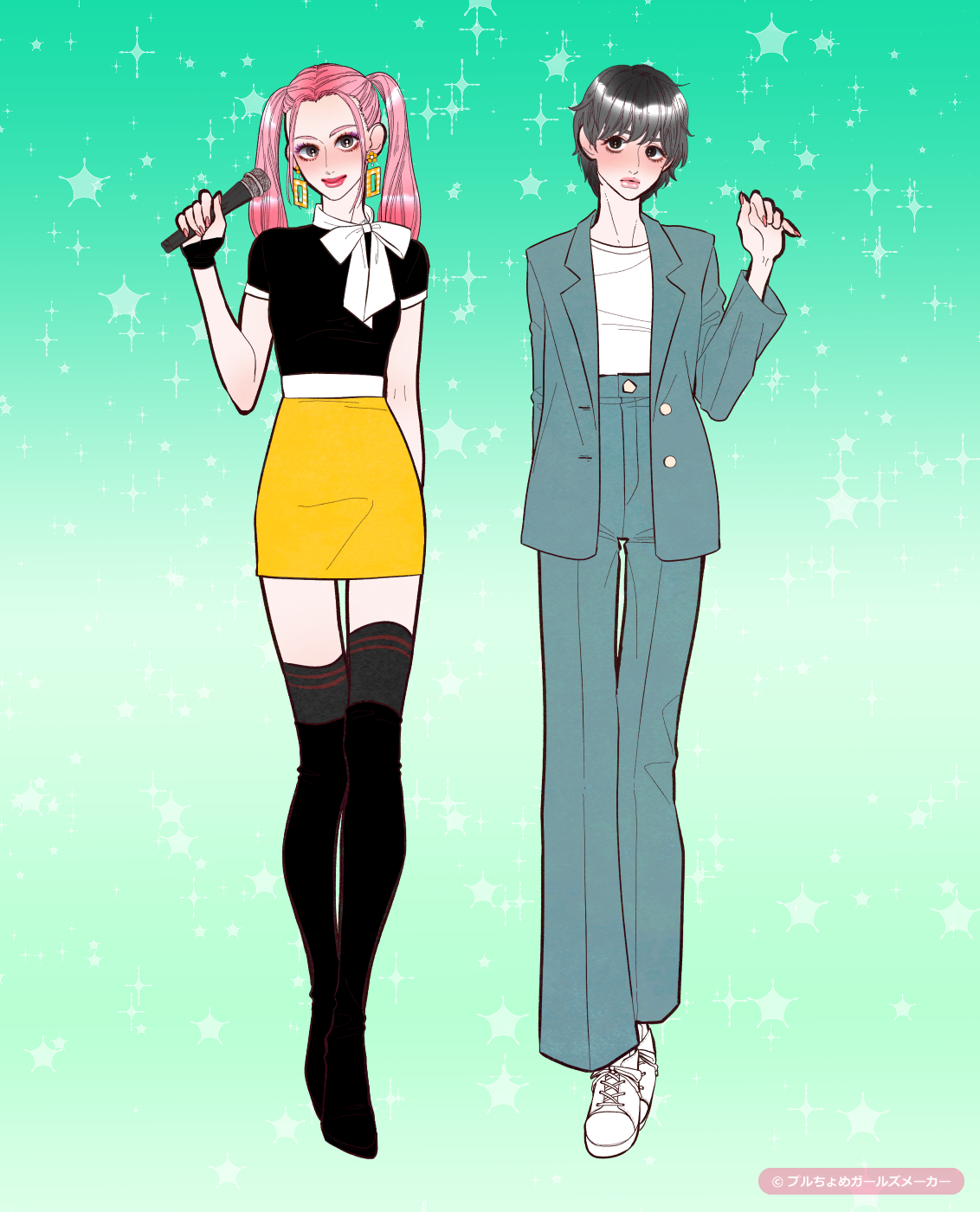 ガールズメーカーで作られた女の子5