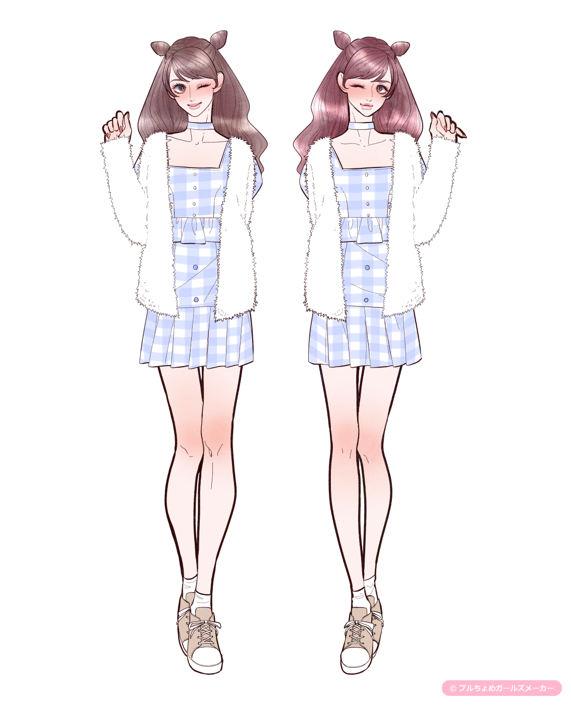 ガールズメーカーで作られた女の子5