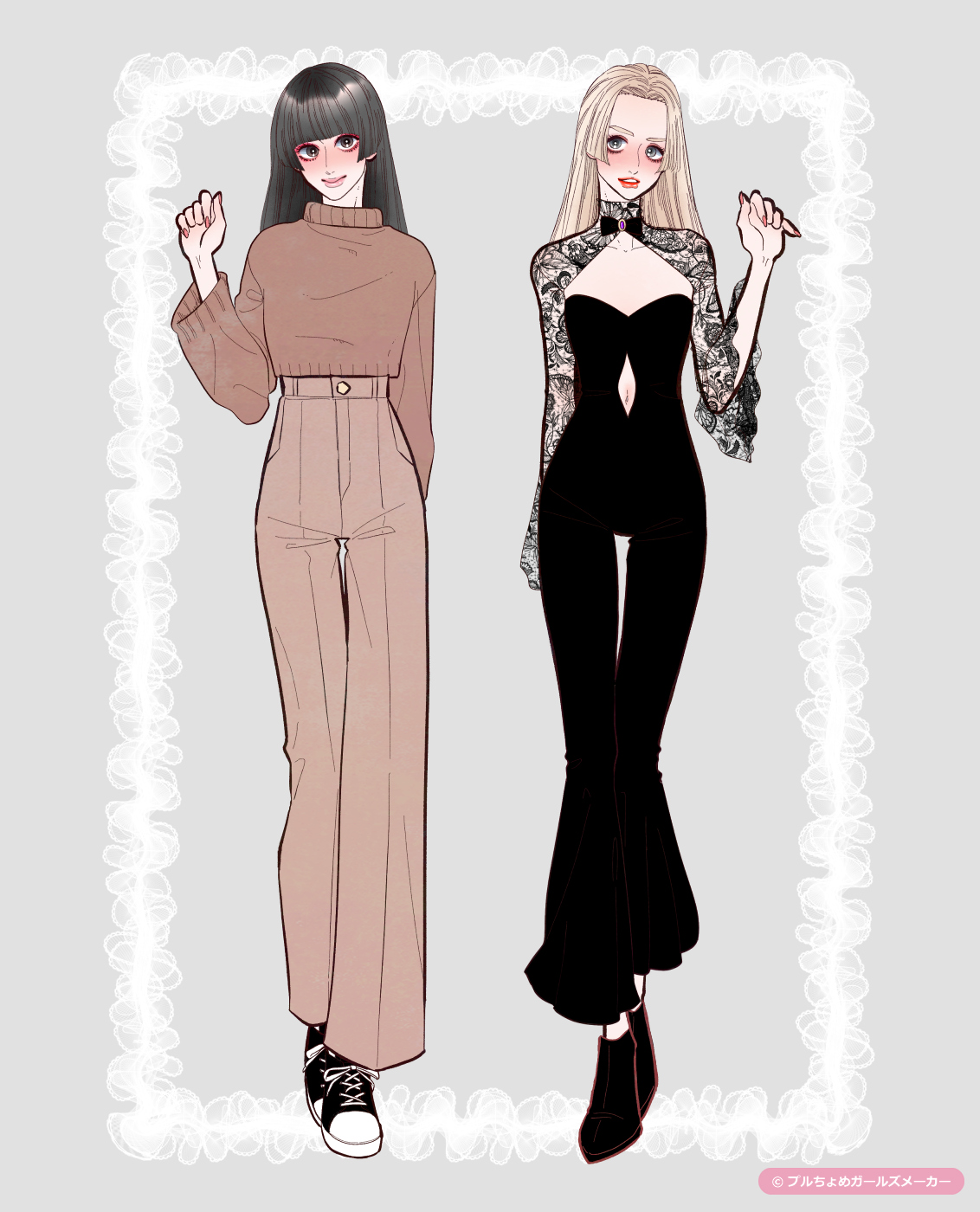 ガールズメーカーで作られた女の子6