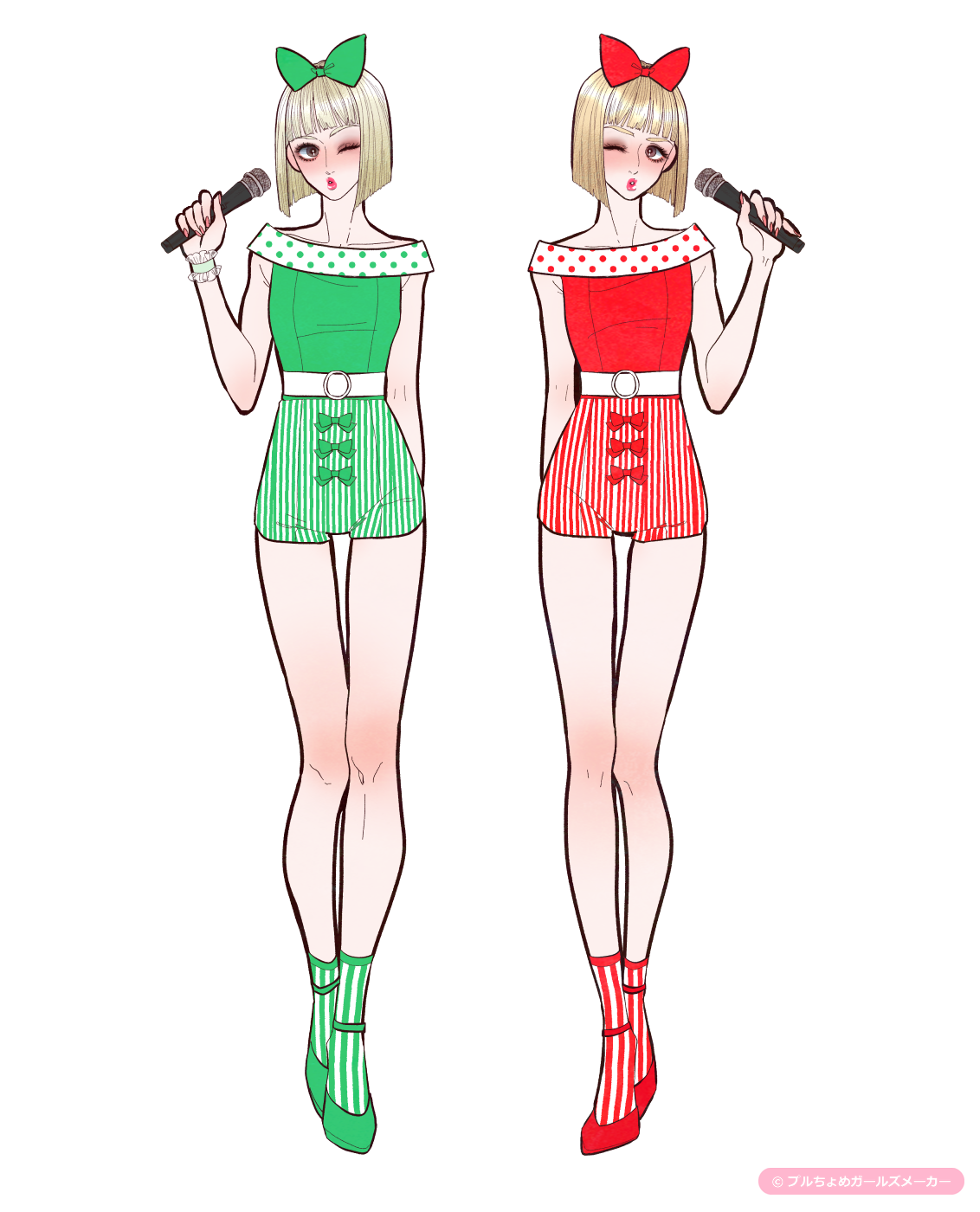 ガールズメーカーで作られた女の子3