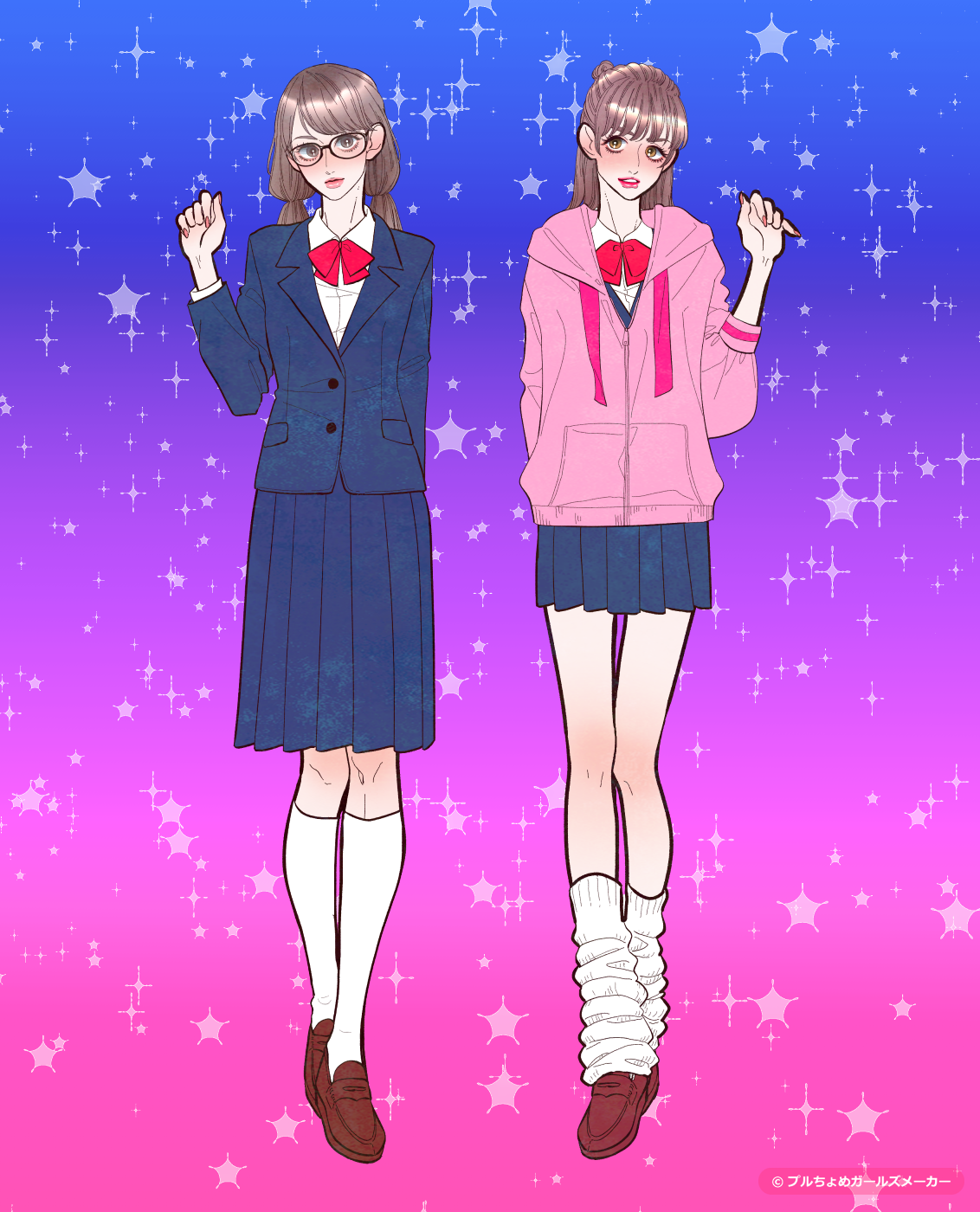 ガールズメーカーで作られた女の子13
