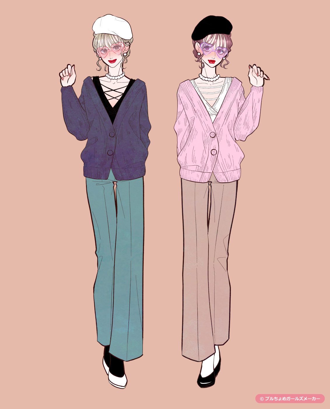 ガールズメーカーで作られた女の子1
