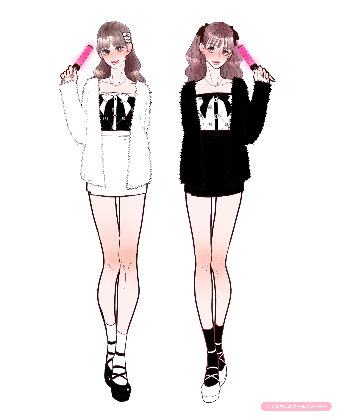 ガールズメーカーで作られた女の子1