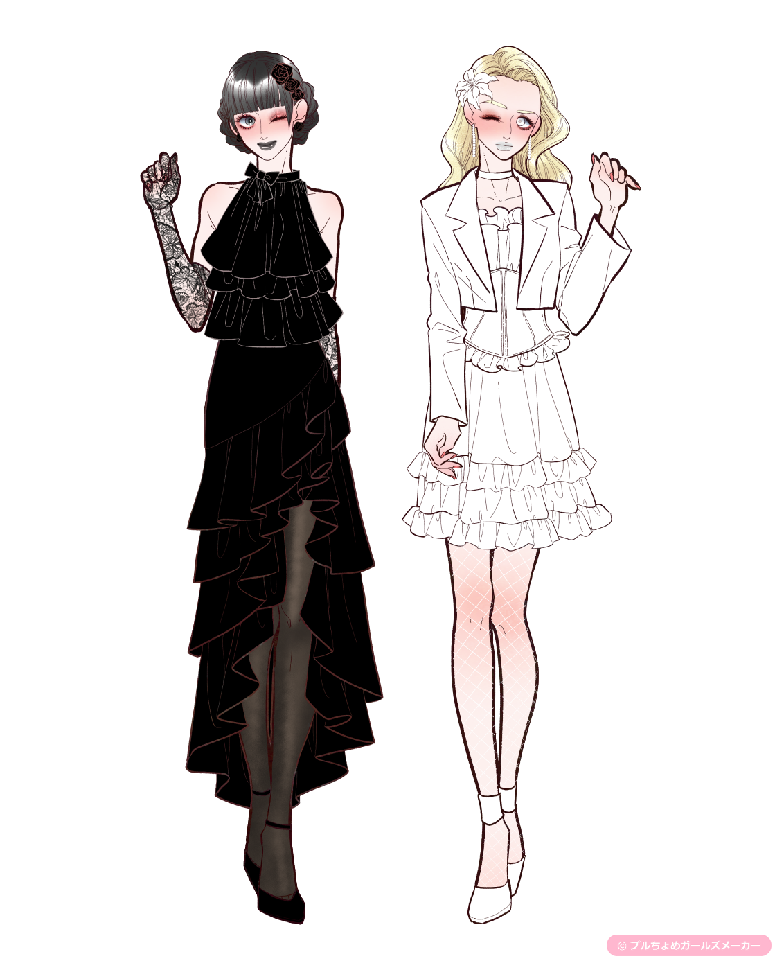 ガールズメーカーで作られた女の子6