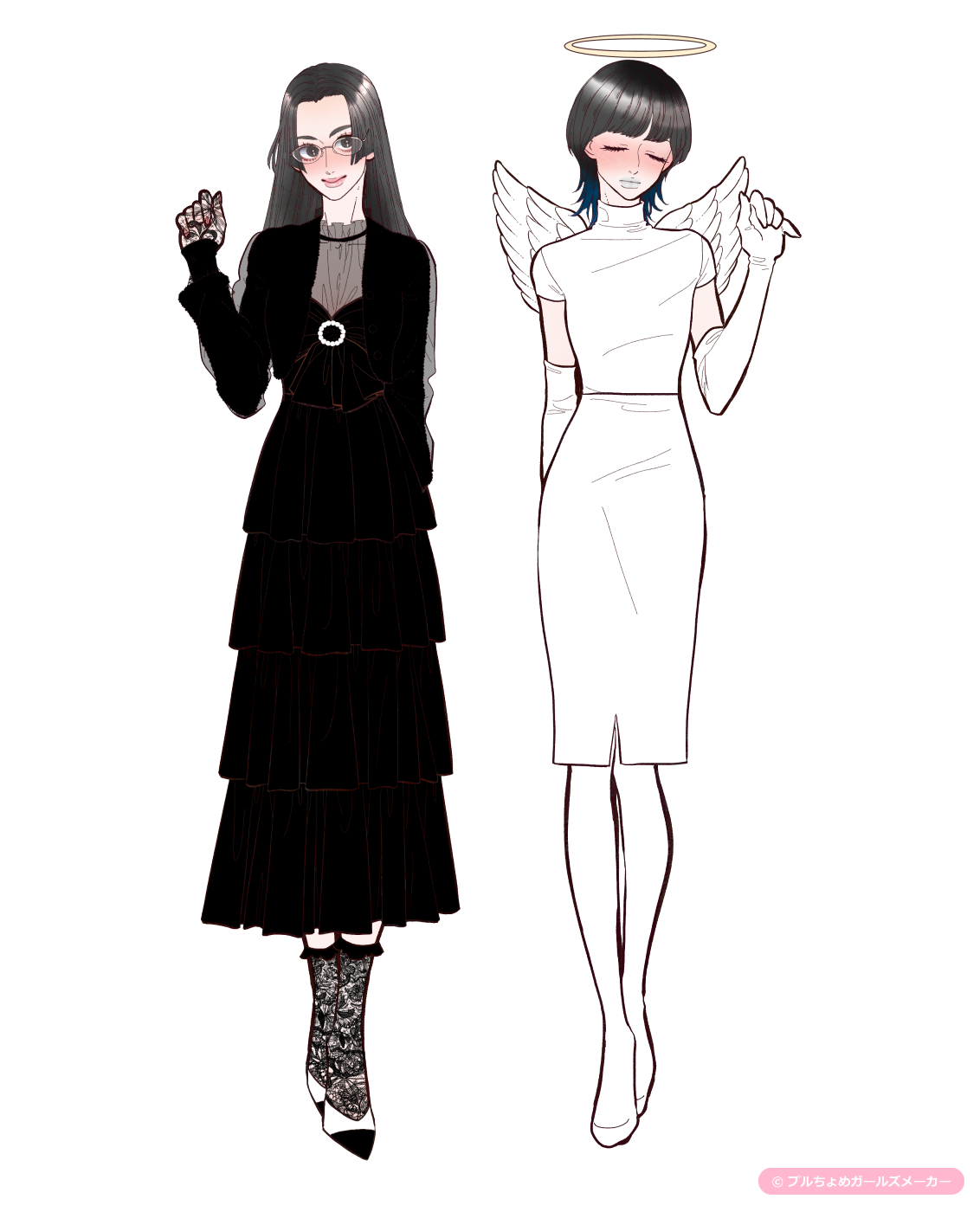ガールズメーカーで作られた女の子2