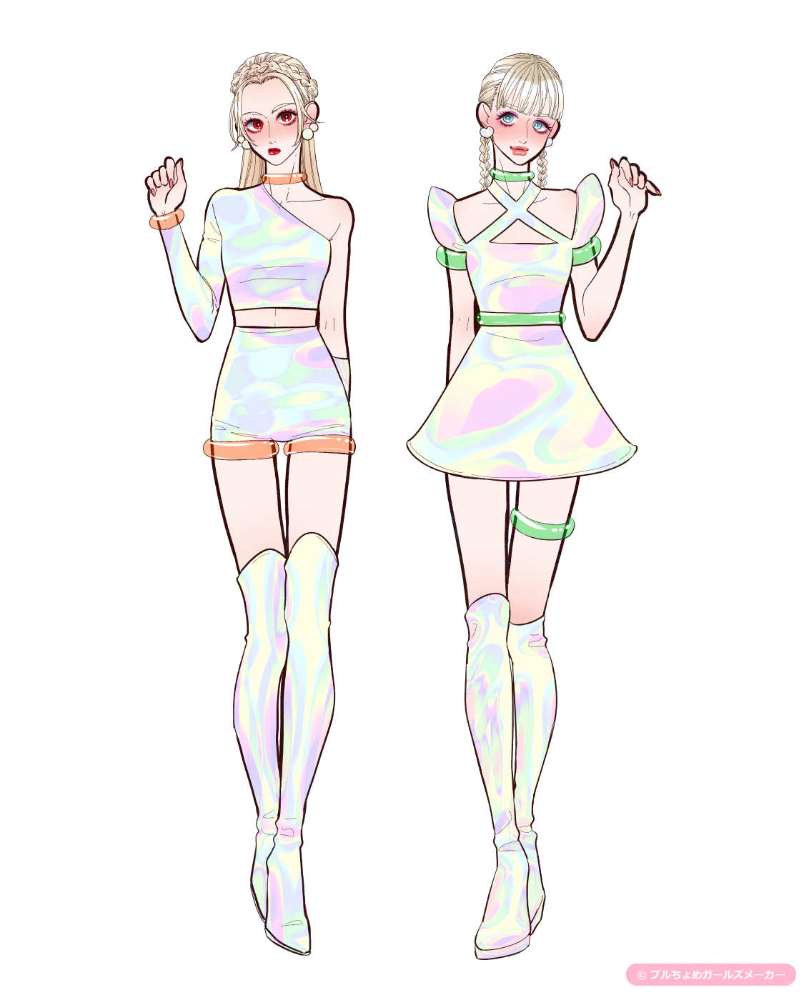 ガールズメーカーで作られた女の子6