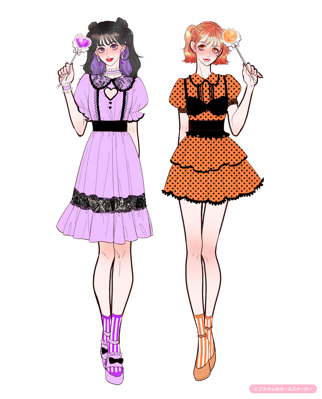 ガールズメーカーで作られた女の子2