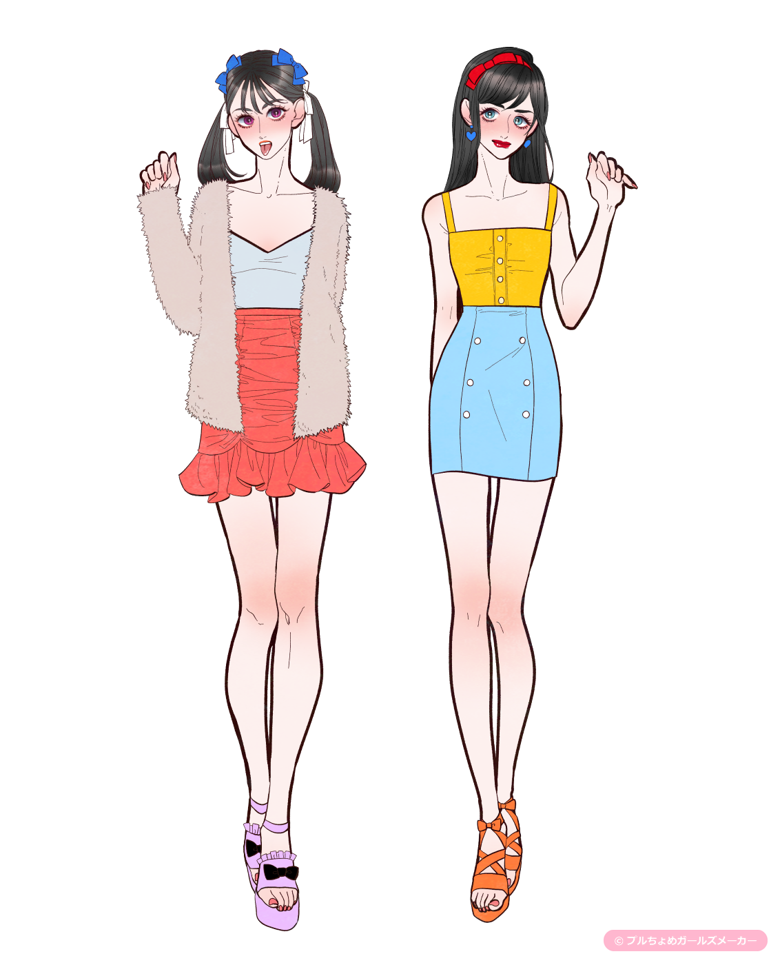 ガールズメーカーで作られた女の子3