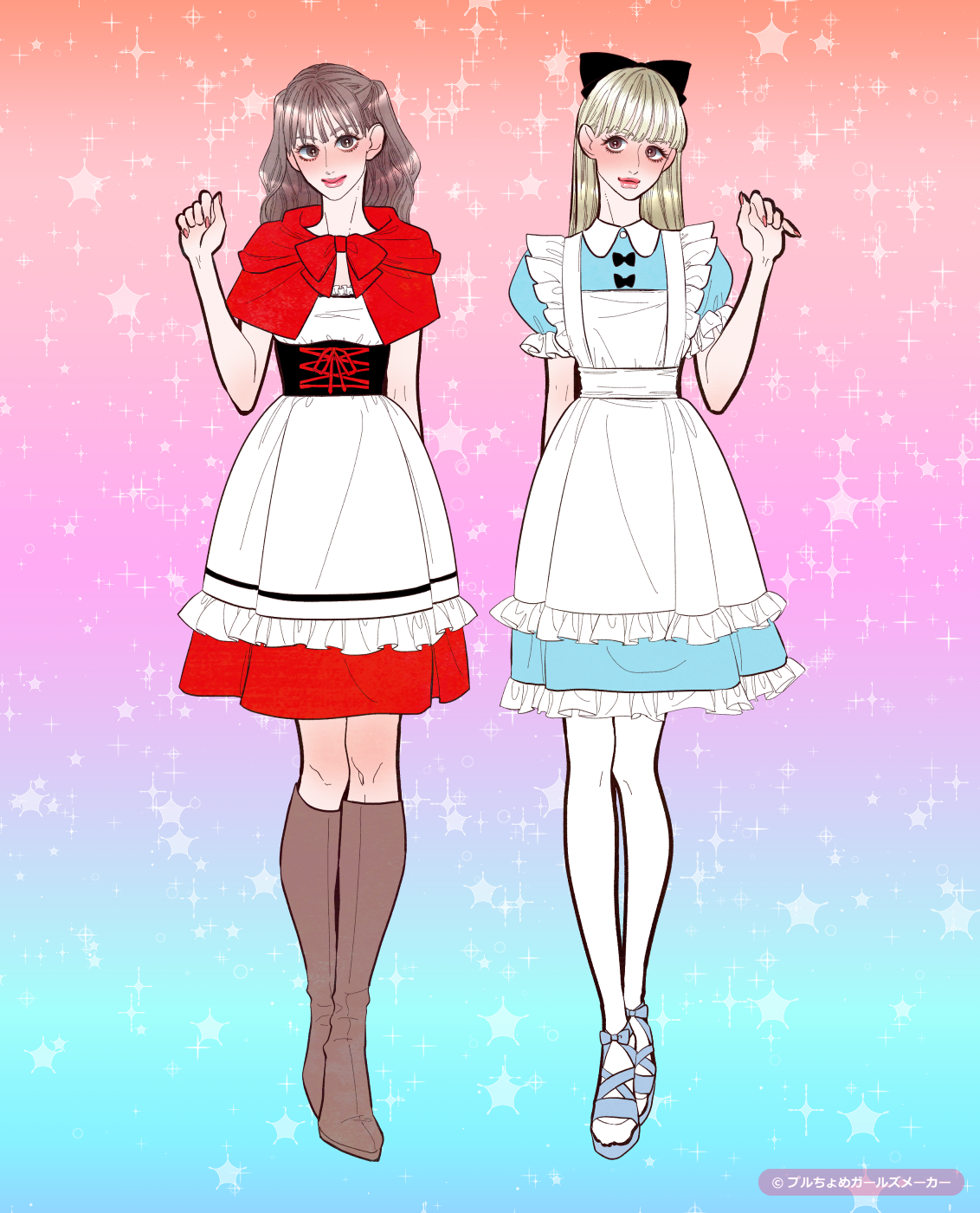 ガールズメーカーで作られた女の子2