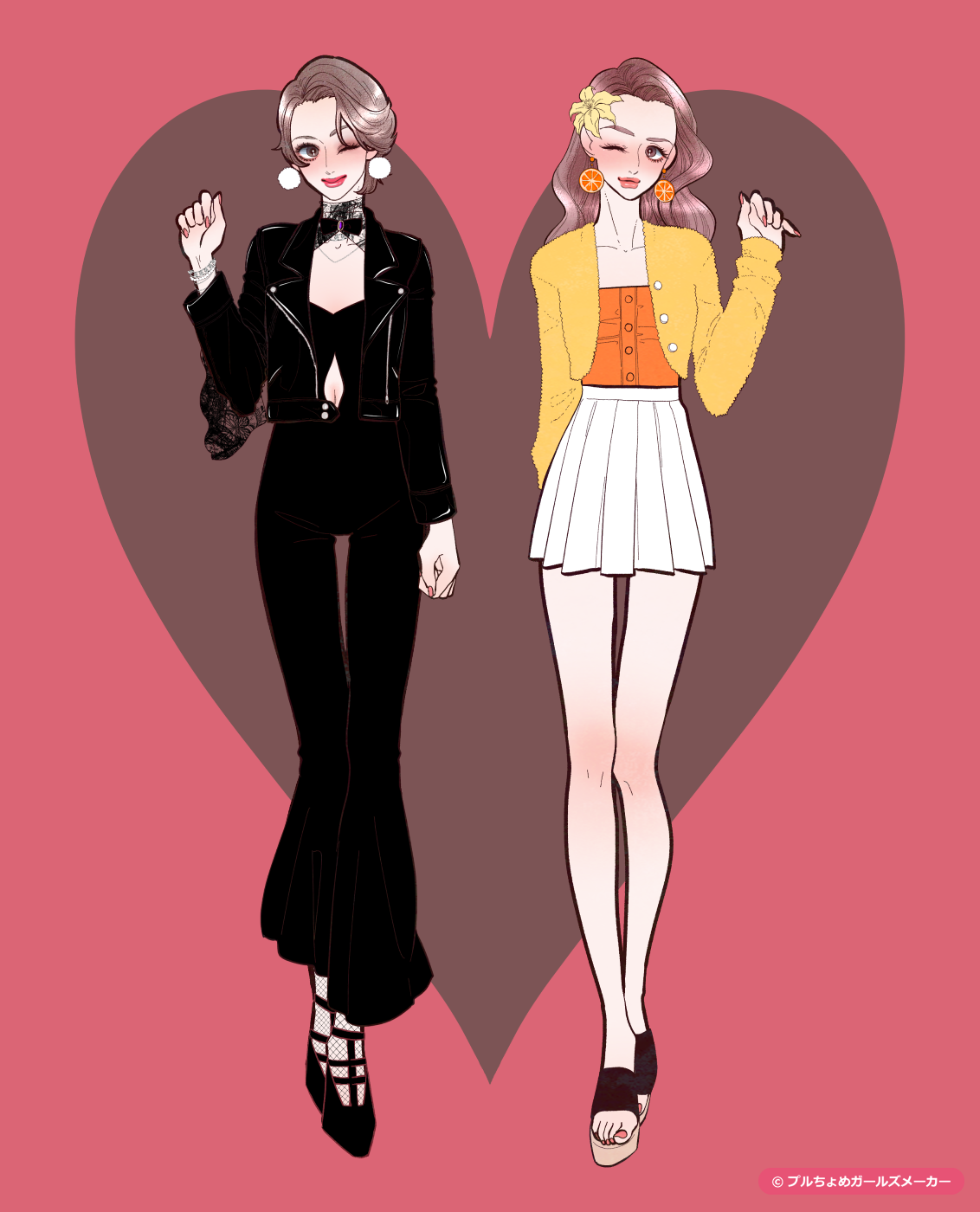 ガールズメーカーで作られた女の子2